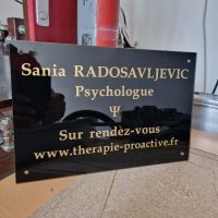 Plaque professionnelle