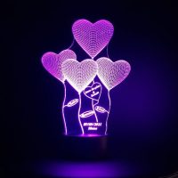 Veilleuse Ballons d'anniversaire