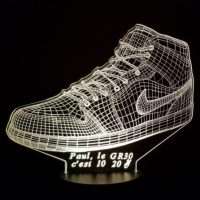 Veilleuse bien dans ses baskets