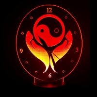 Veilleuse pendulette le yin et le yang