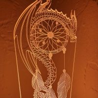 Veilleuse attrape-rêves