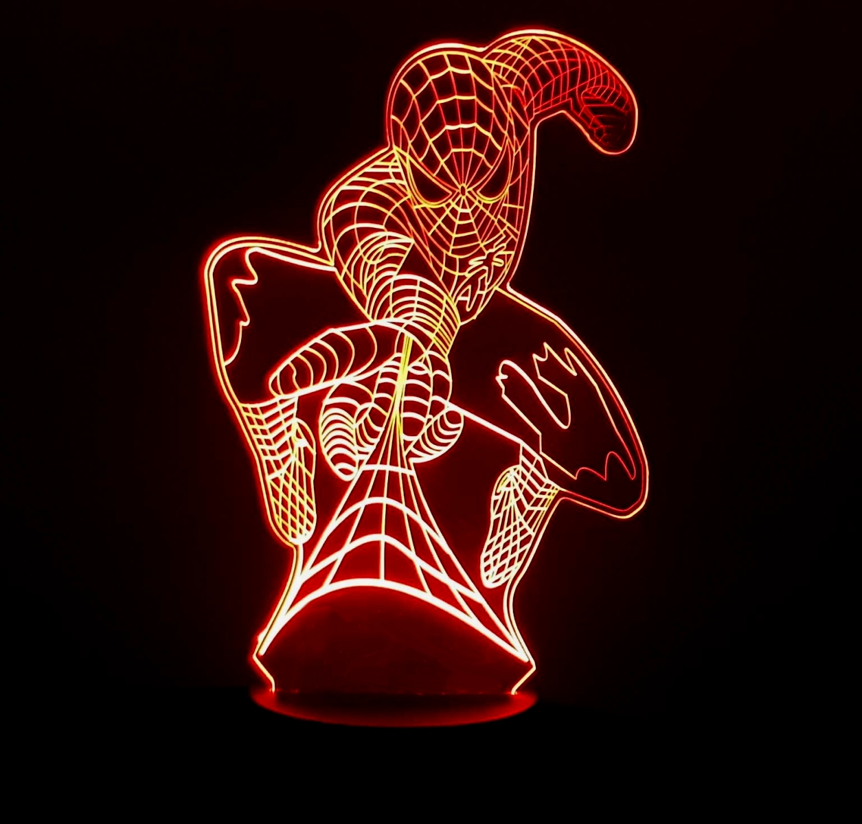 Veilleuse et lampe torche Spiderman - Marvel - 12 cm  Veilleuse et lampe  torche sur Veilleuses et luminaires pour enfant sur Déco de Héros