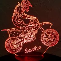 Veilleuse Moto-cross