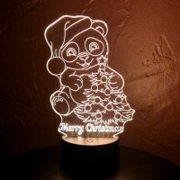 Veilleuse Le Panda de Noël