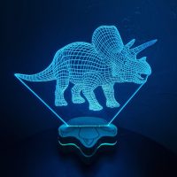 Veilleuse Dinosaure Triceratops