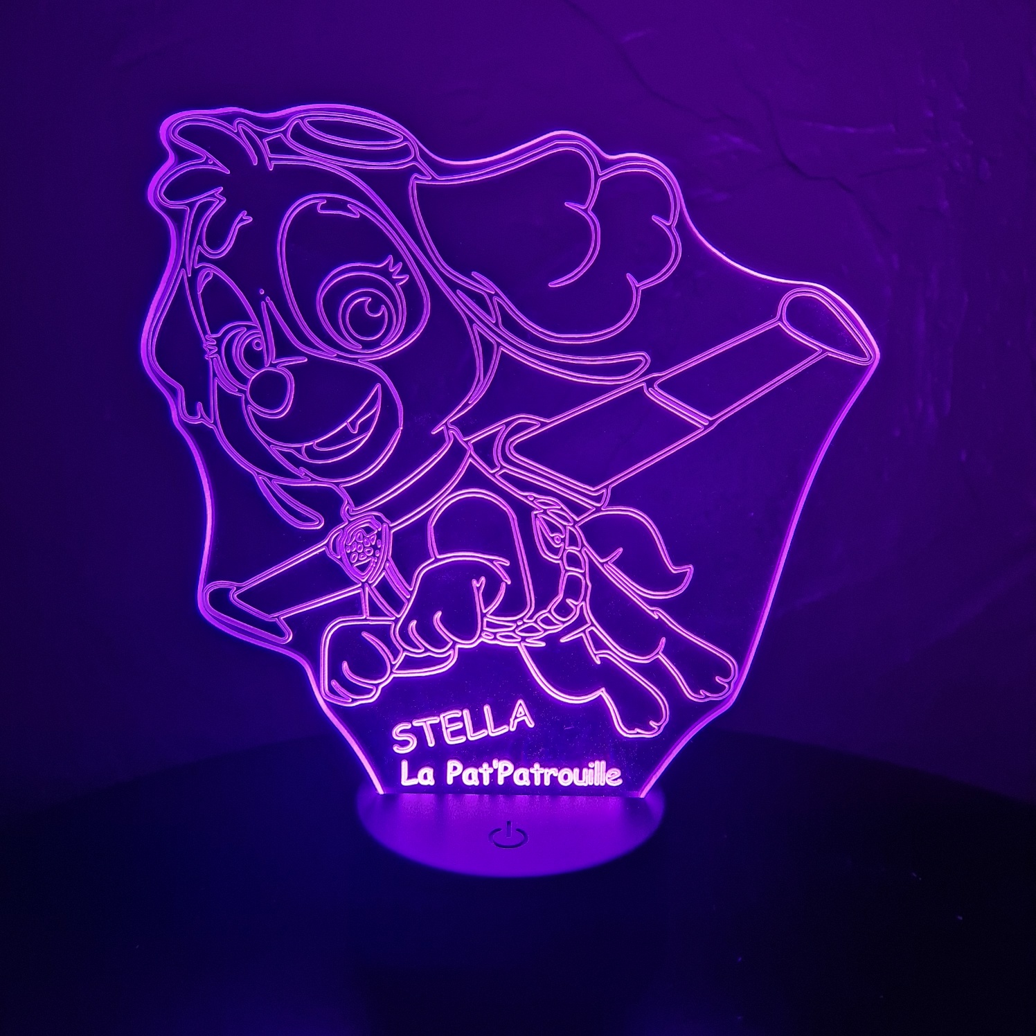 Lampe 3D Pat Patrouille