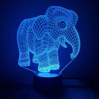 Veilleuse bébé éléphant