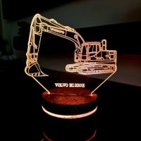 Veilleuse Pelle mécanique