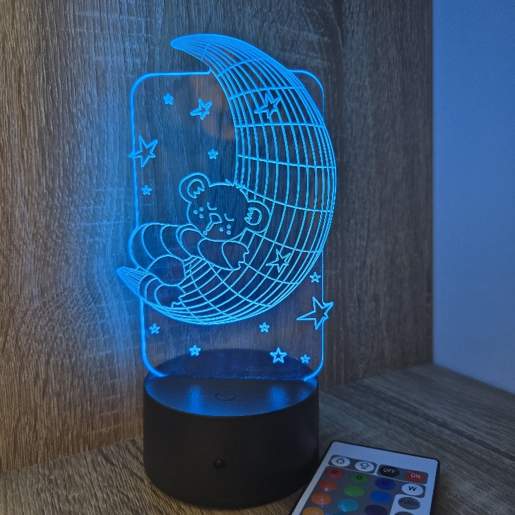 Veilleuse Ourson sur la lune – Image 8