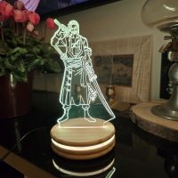 Veilleuse Samouraï aux trois sabres